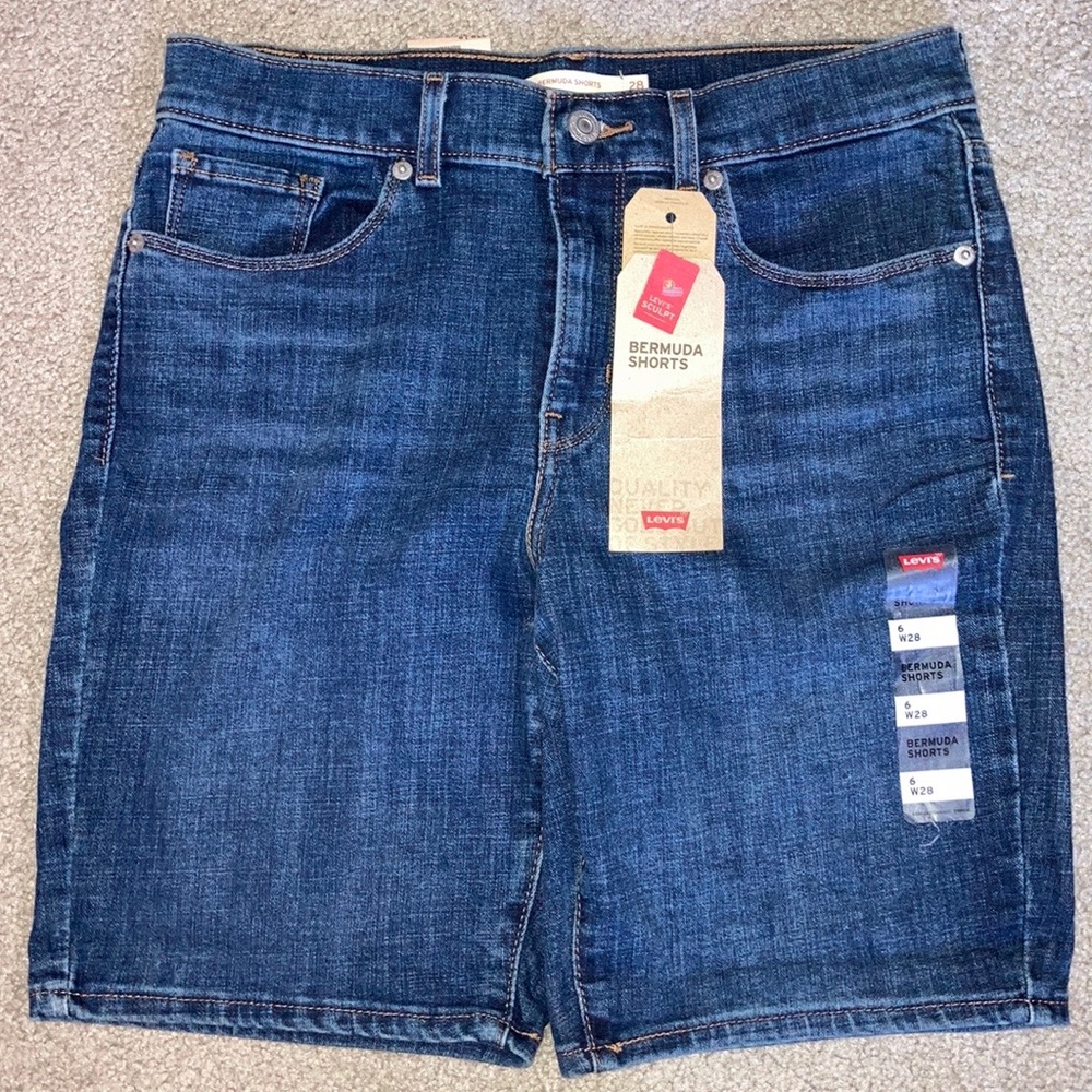 Levi’s Denim Bermuda Shorts